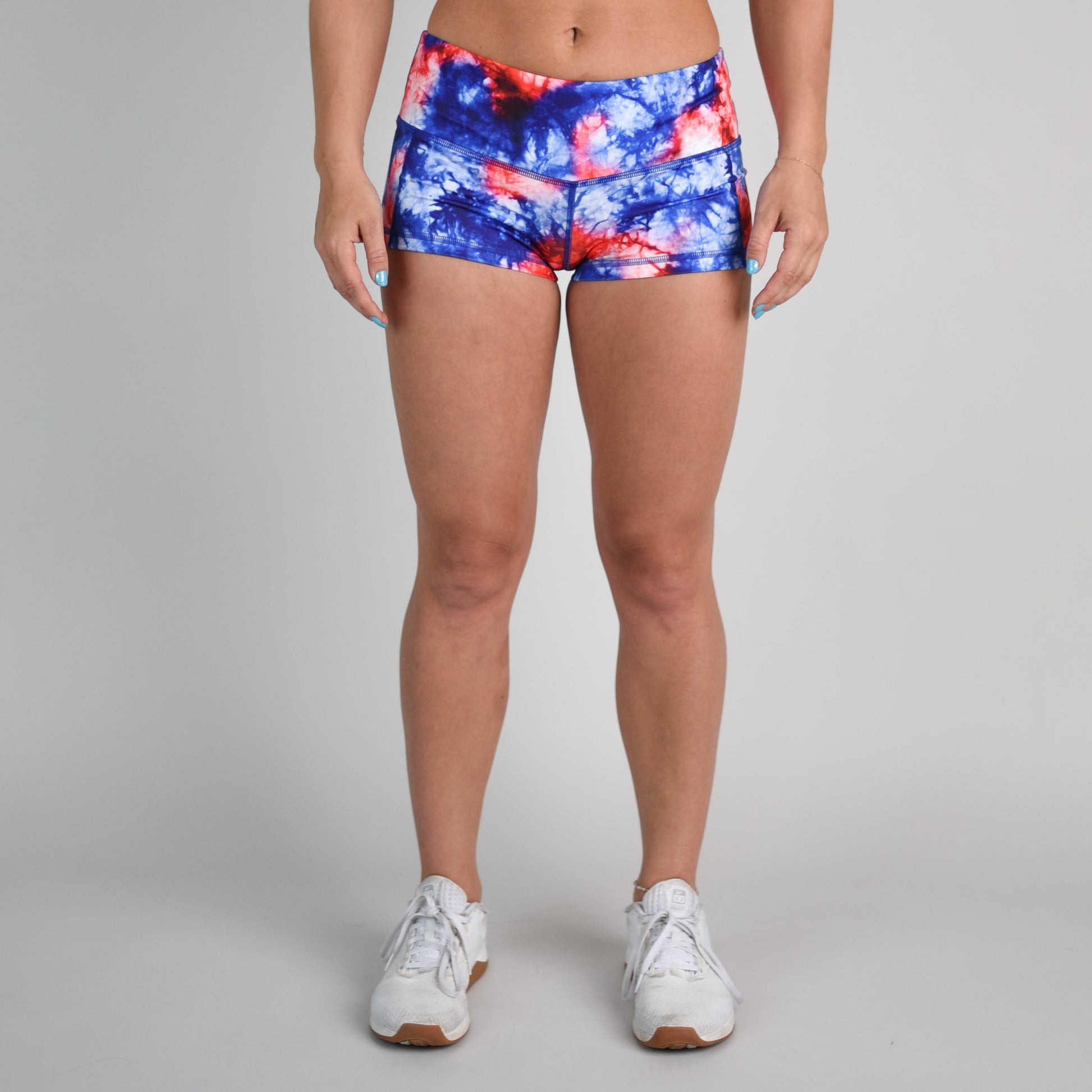 FLEO - USA Tie Dye Low Rise Contour - Shorts - usaTD-1