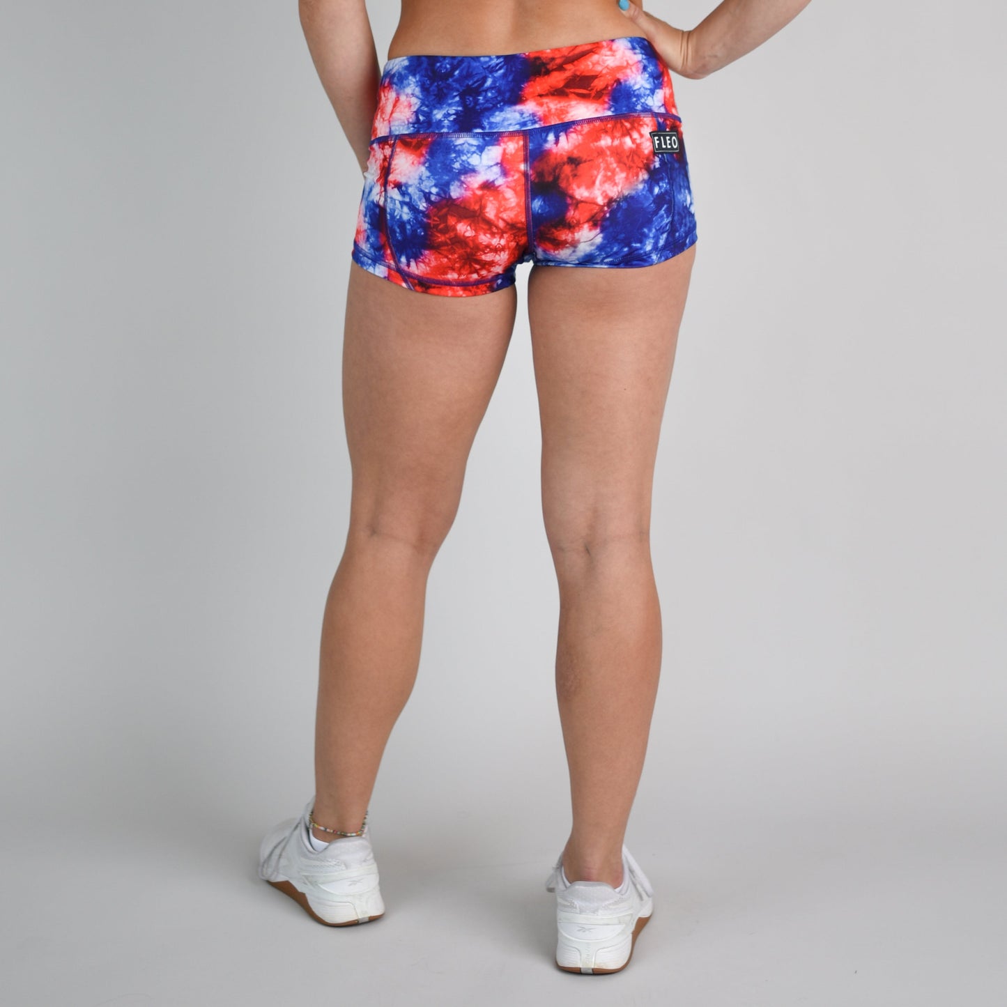 FLEO - USA Tie Dye Low Rise Contour - Shorts - usaTD-6