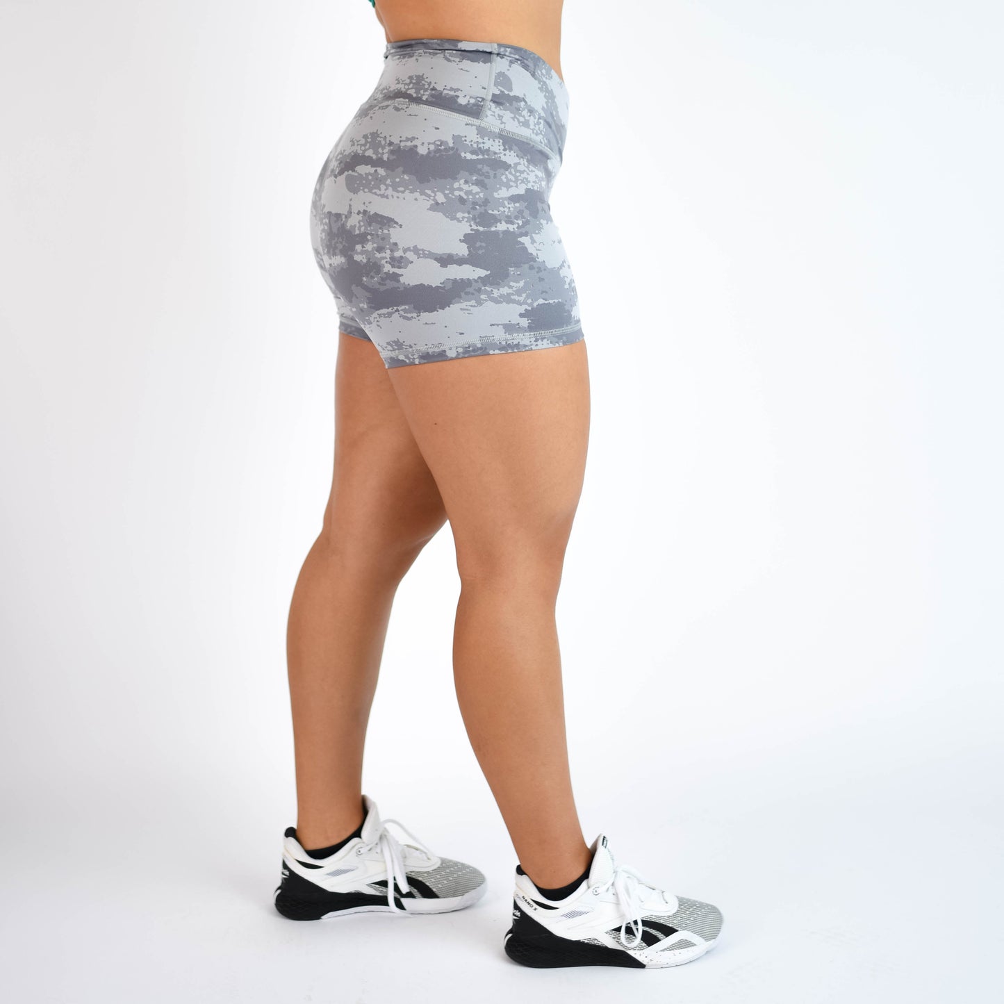 FLEO - V Waistband Short 3.5" - High Rise - Shorts - vapor-camo-3