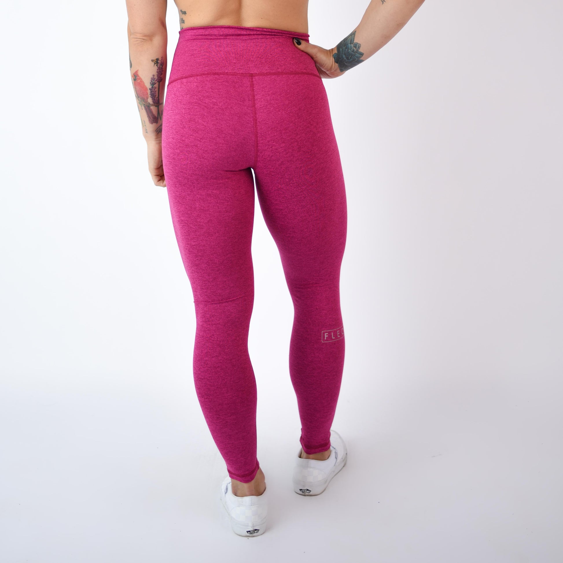 FLEO - El Toro Leggings 25" - High Rise - Leggings - very-berry-5