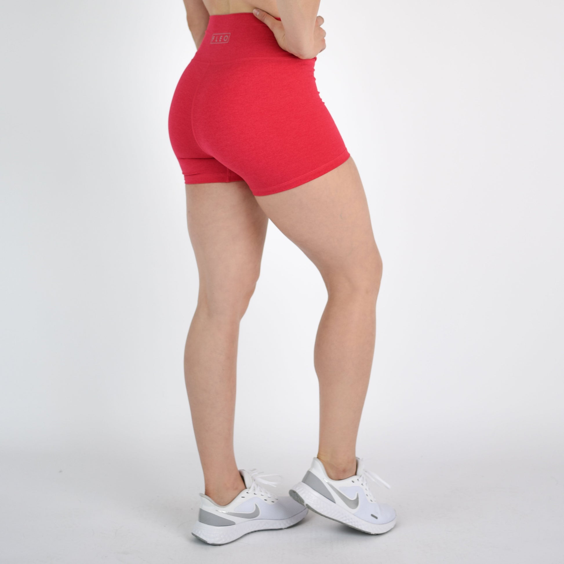FLEO - V Waistband Short 3.5" - High Rise - Shorts - virtual-pink-4_3e58aa94-da03-4b08-be71-1d84ee456d47