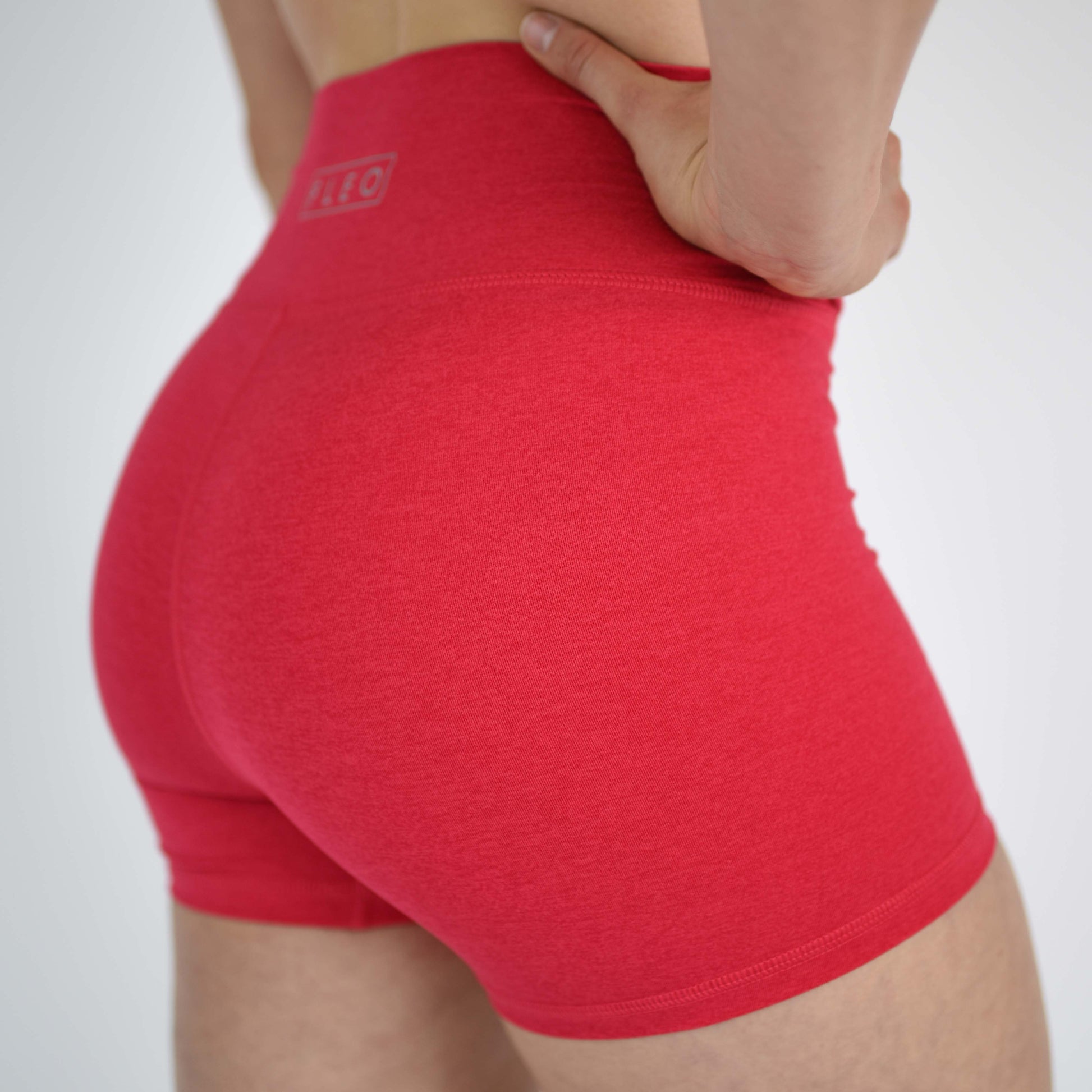 FLEO - V Waistband Short 3.5" - High Rise - Shorts - virtual-pink-5_cf3c4c37-891e-4fb8-8320-c23c02e8732d