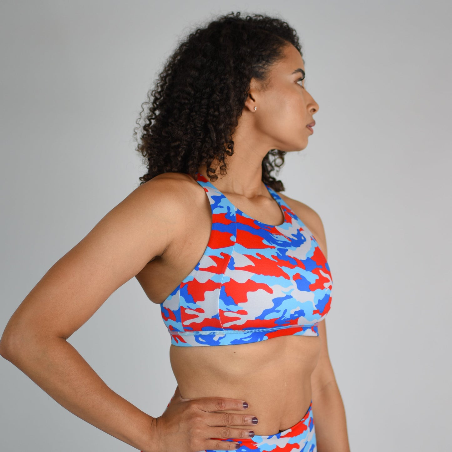 FLEO - Jourdaine Sports Bra - Medium Support - Sports Bra - vivid-3_0b2f23a8-0d3b-4ad0-8485-c5833ce2fc1f