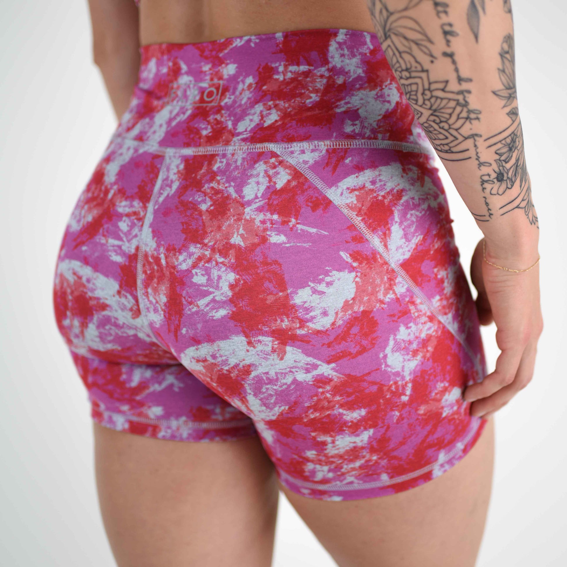 FLEO - Charge Short 5" - No Front Seam - Higher Rise - Shorts - watermelon-calin-5