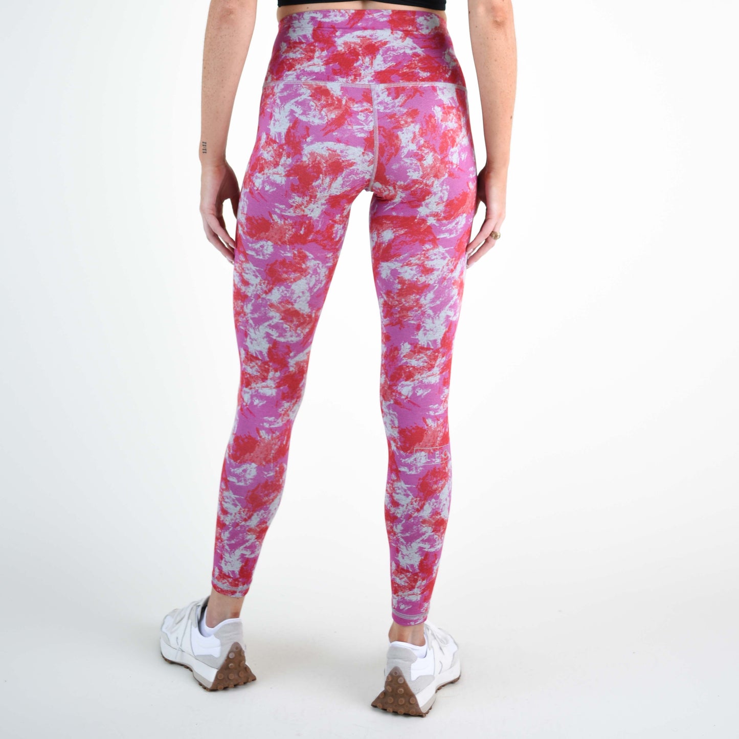 FLEO - El Toro Leggings 25" - High Rise - Leggings - watermelon-wave-bailey-5