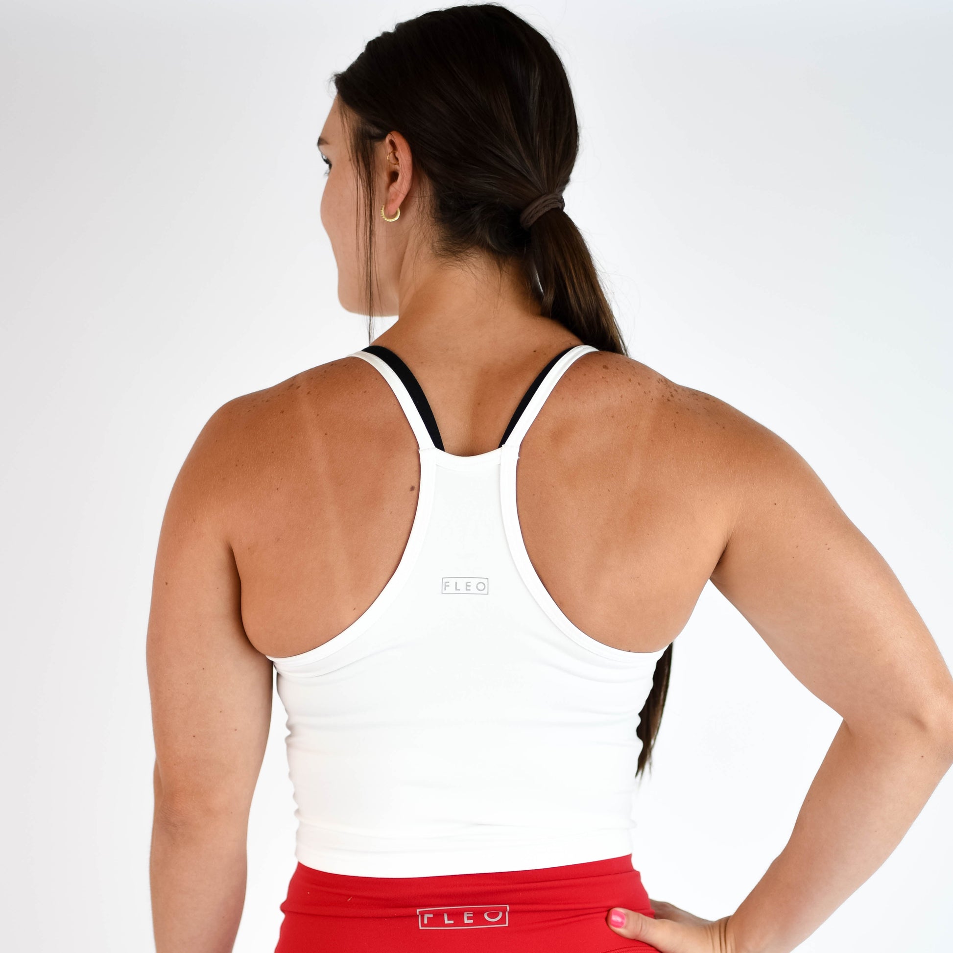 FLEO - Switch Up Crop Tank - Fitted - Tank - white-5_aaa402b2-8790-4a29-ab92-cda71c7ae8d1