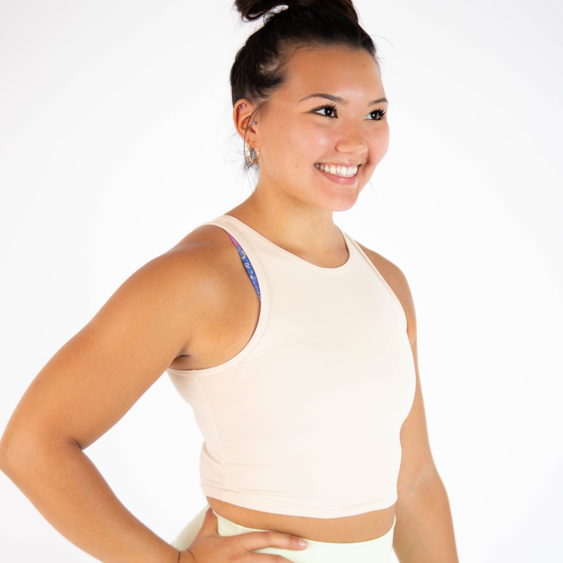 FLEO - Tempo Crop Tank - Fitted - Sale - wood-ash-3_3b853a31-e2df-4750-af83-fdc0448355d7