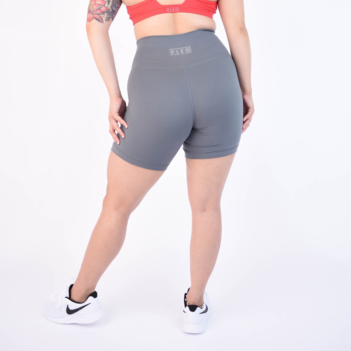 FLEO - Biker Short 6" - High Rise - Shorts - Castlerock-6