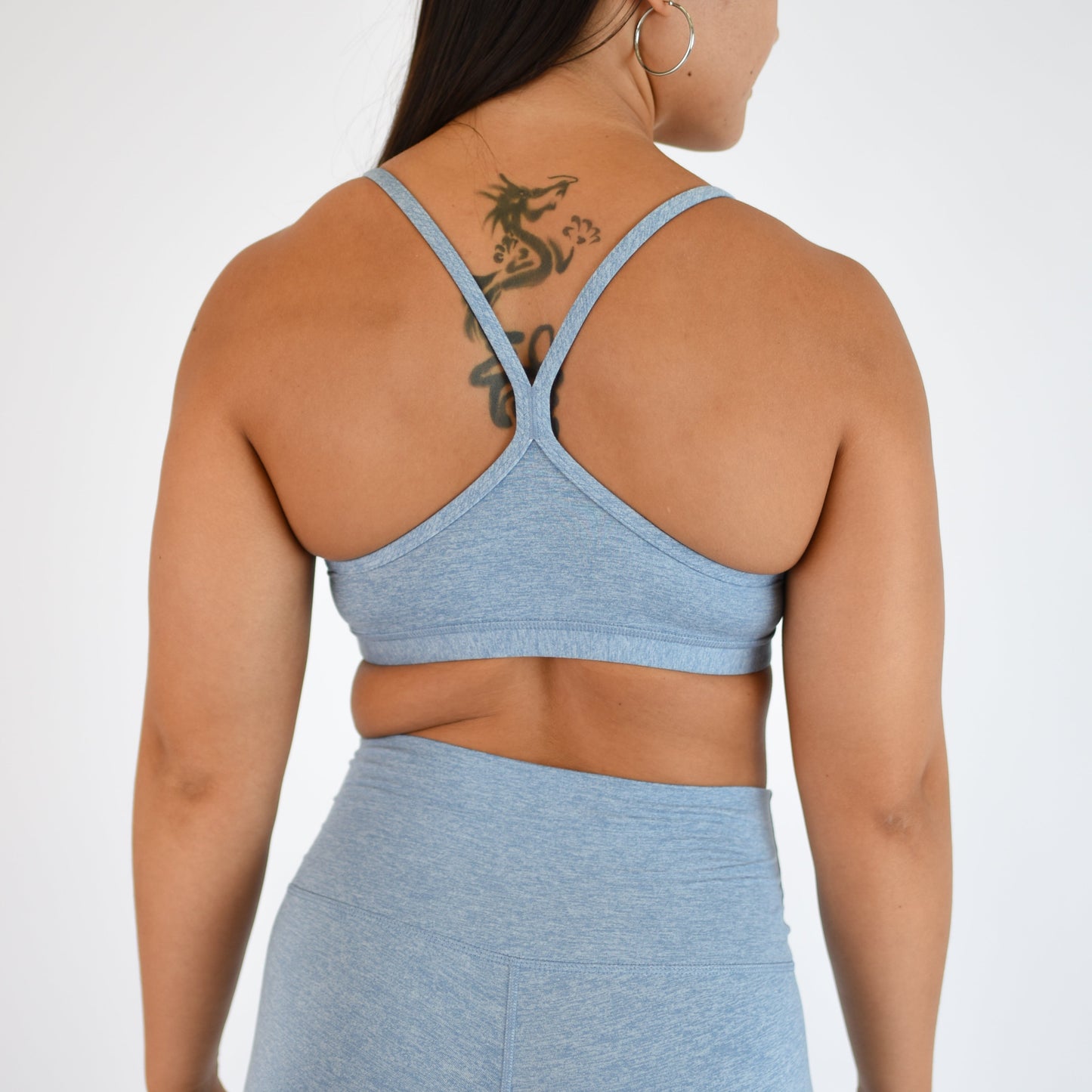 FLEO - Cami Sports Bra - Light Support - Sports Bra - InfinityGrayDown-6