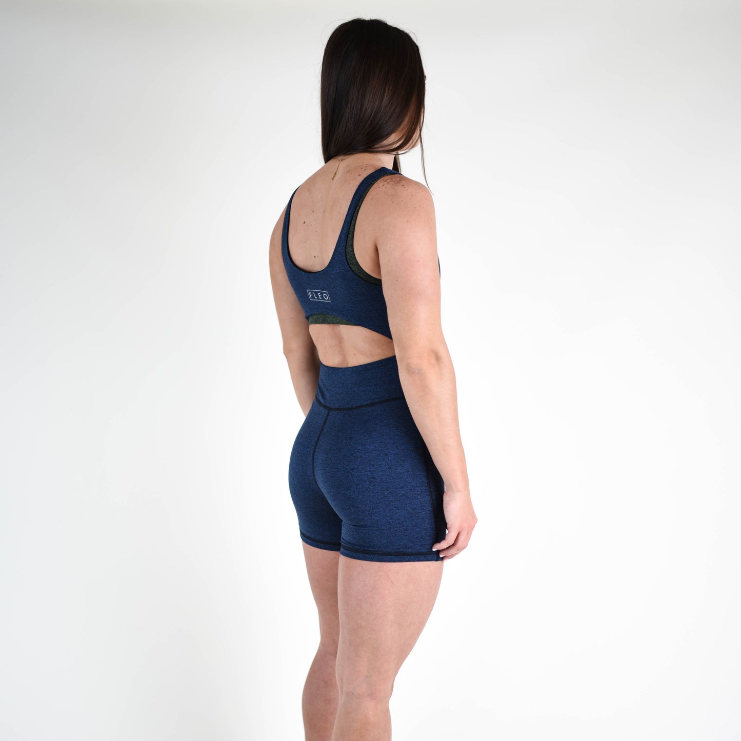 FLEO - Open Back Bodysuit - Bodysuit - IrisBlack-5