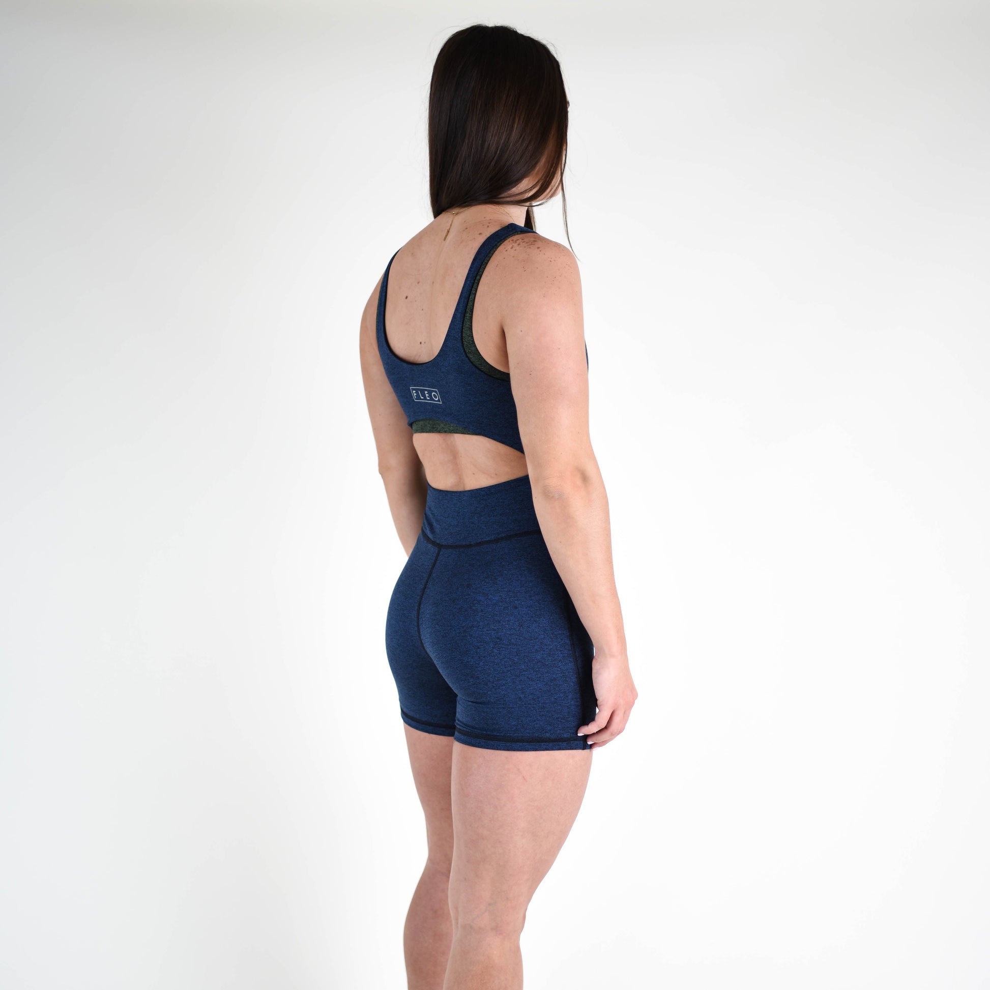 FLEO - Open Back Bodysuit - Bodysuit - IrisBlack-5