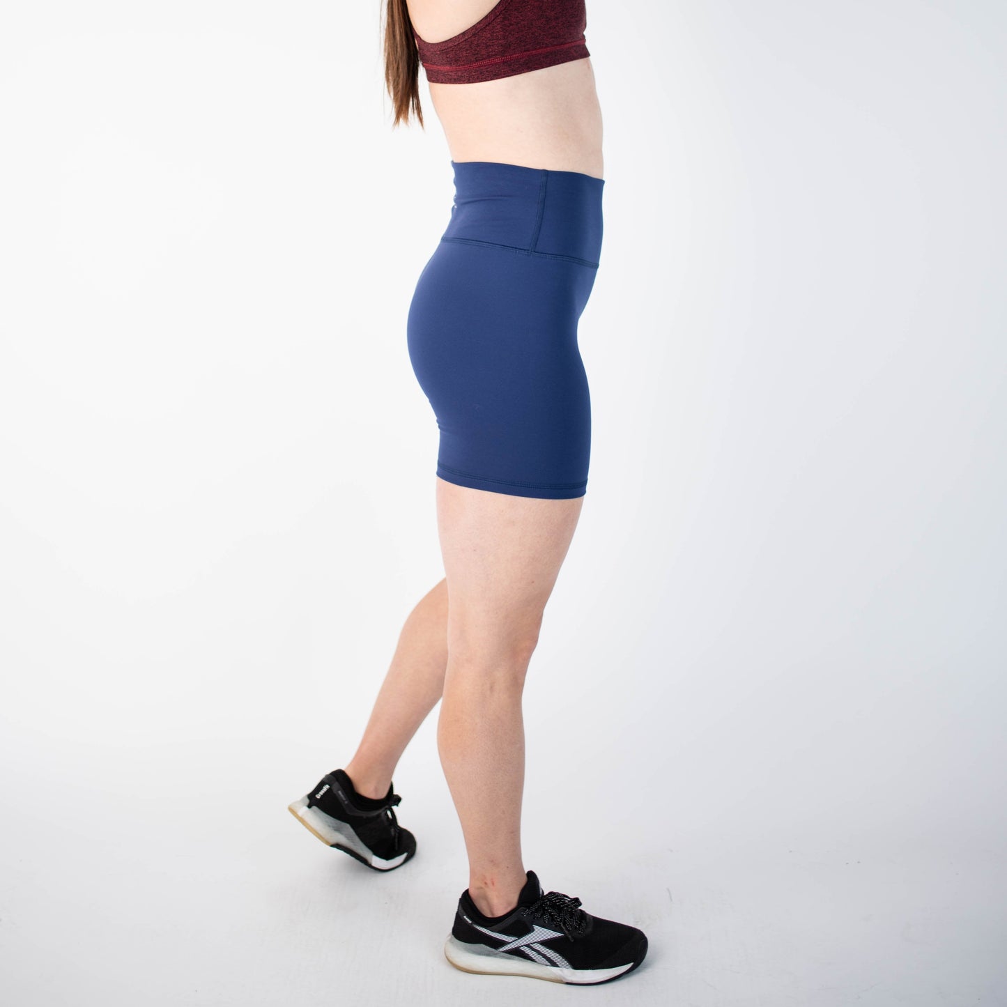 FLEO - Biker Short 6" - High Rise - Shorts - Navy-3_23a21dc8-8c7f-4e76-901d-1e5579a8af33