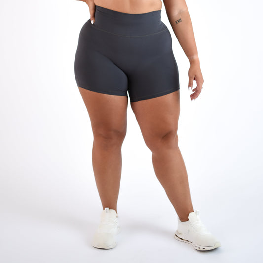 FLEO - Charge Short 5"- No Front Seam - Higher Rise - Shorts - asphalt-1_63139dc8-11f6-4d03-9f6b-48d1445f7708
