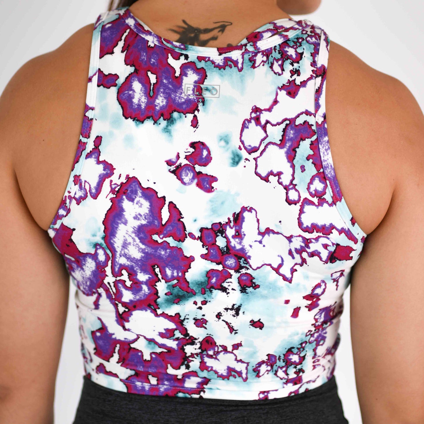 FLEO - Tempo Crop Tank - Fitted - Tank - azalea-5
