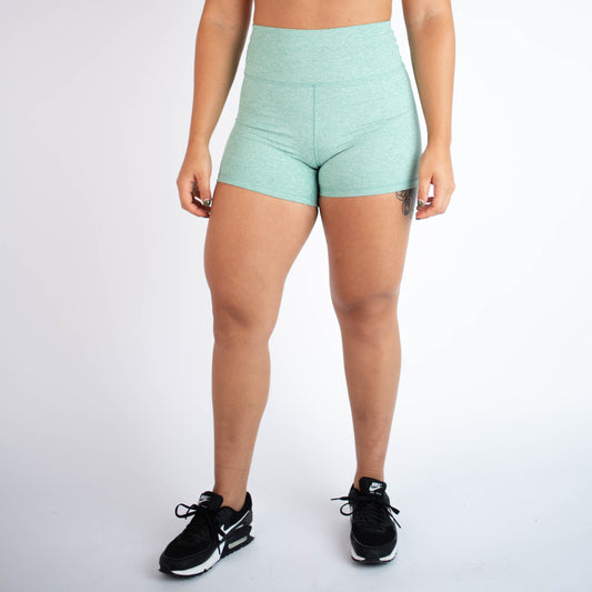 FLEO - True High Short 4" - Higher Rise - Shorts - beryl-frost-1_41209bbb-8abe-4fd0-90d1-f54eda489b1a
