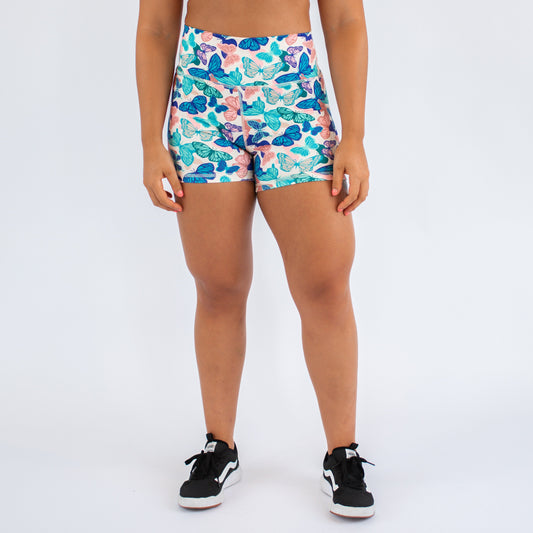FLEO - True High Short 4" - Higher Rise - Shorts - bflyblissths-1