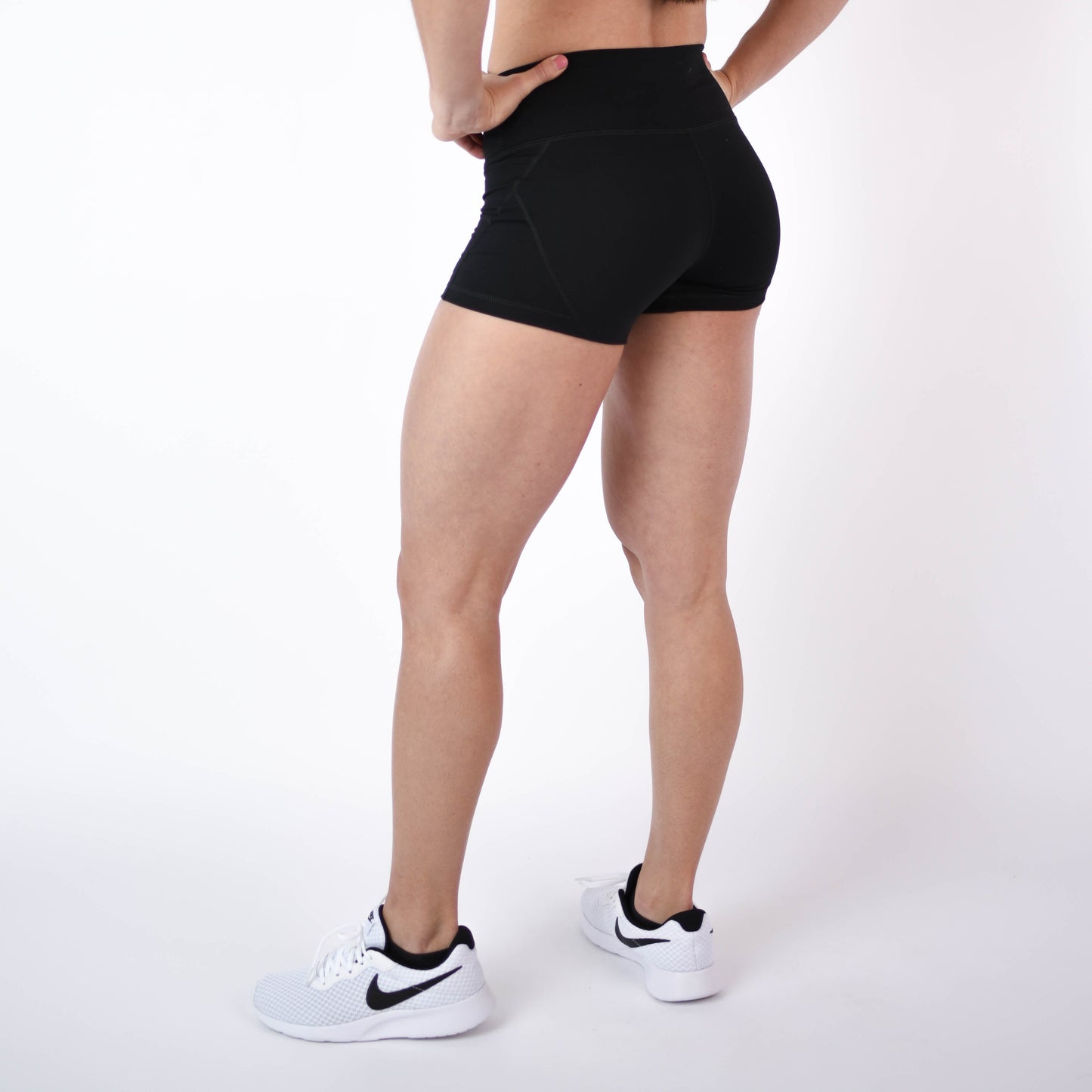 FLEO - Apex Contour Short 3.25" - Mid Rise - Shorts - black-5_3d66830b-4f5b-452d-a17d-34b95005620b