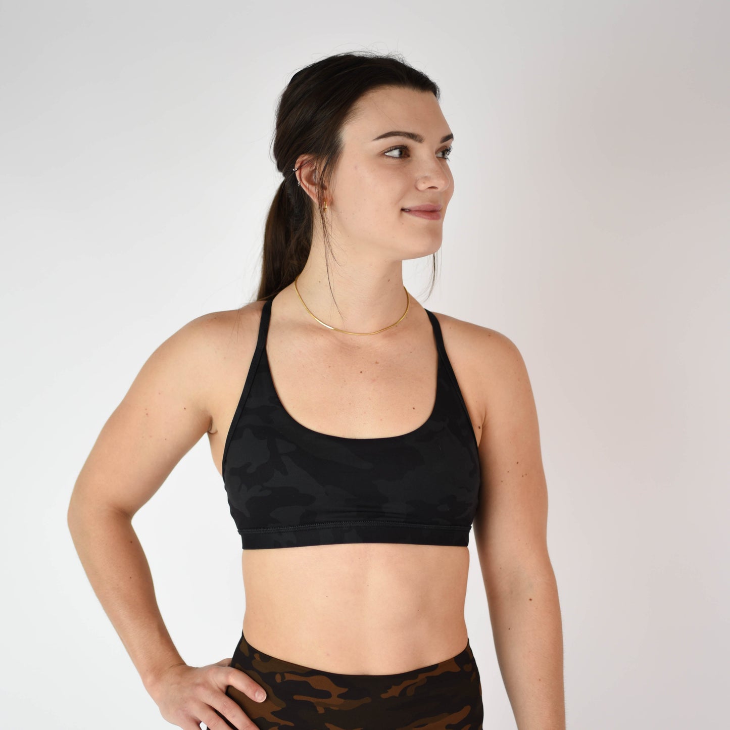 FLEO - Cami Sports Bra - Light Support - Sports Bra - black-camo-2_f4aea89c-8bb0-4ee2-aa88-0f7f70fc7b13