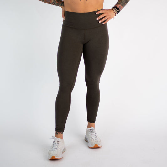 FLEO - El Toro Leggings 25" - High Rise - Leggings - black-olive-1_104de959-2e48-41ea-bb11-aa35b45bc375