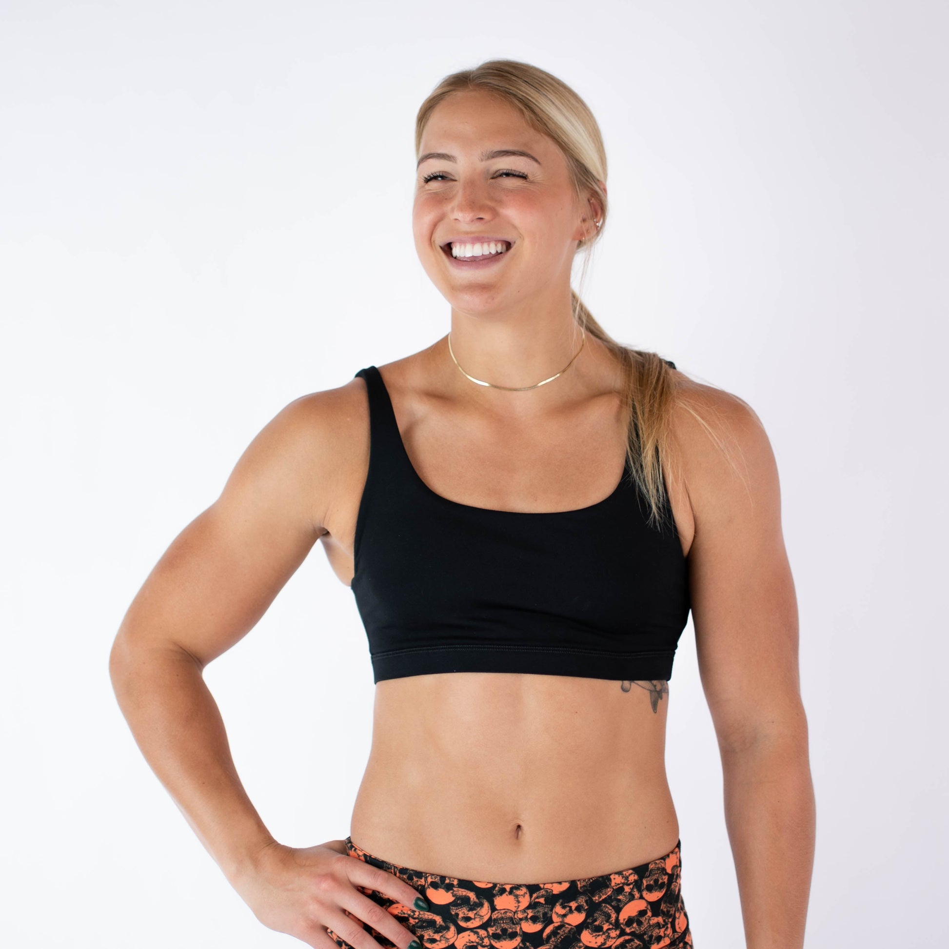 FLEO - Selena Sports Bra - Medium Support - Sports Bra - black-selena-2