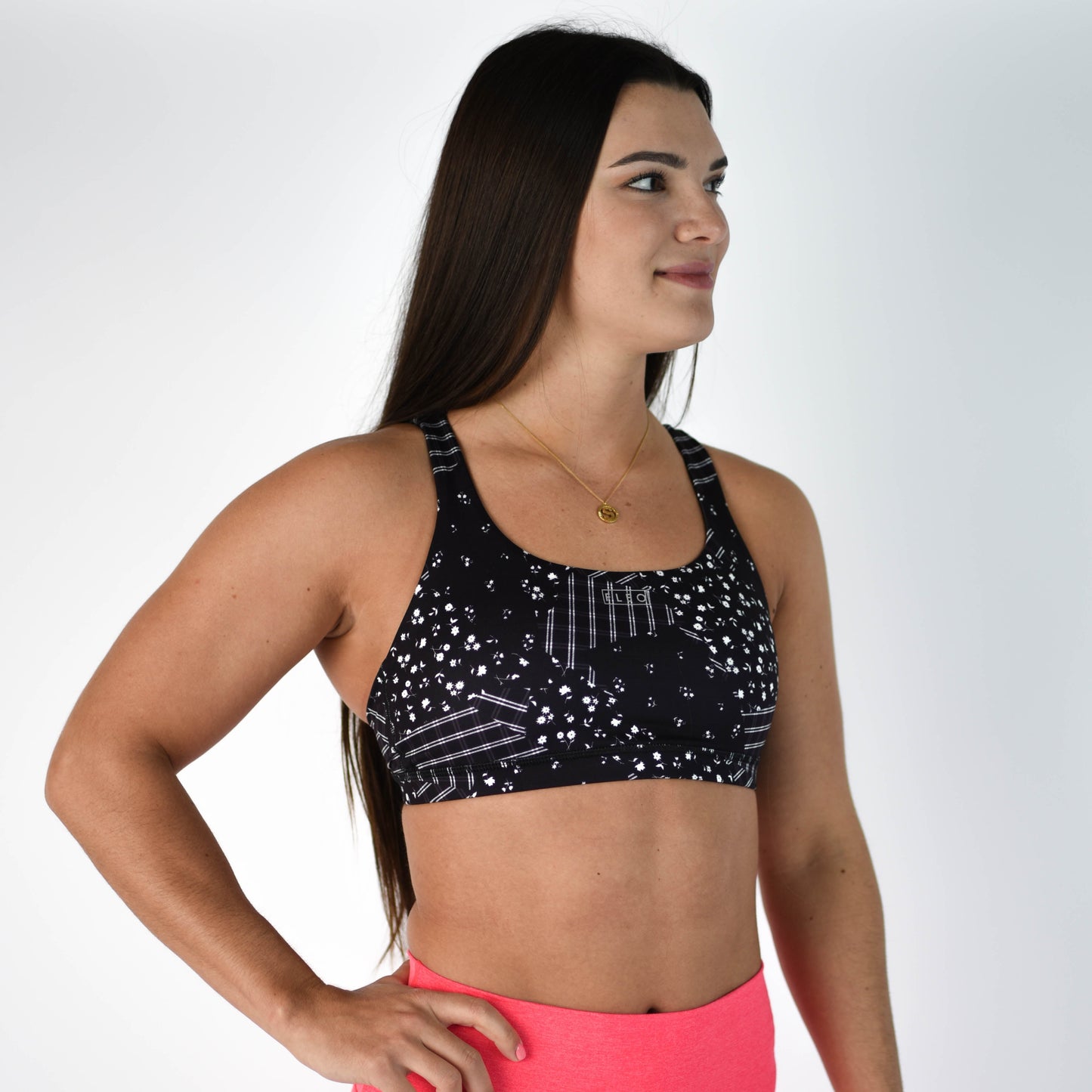 FLEO - Isla Sports Bra - Medium Support - Sports Bra - blackjack-3