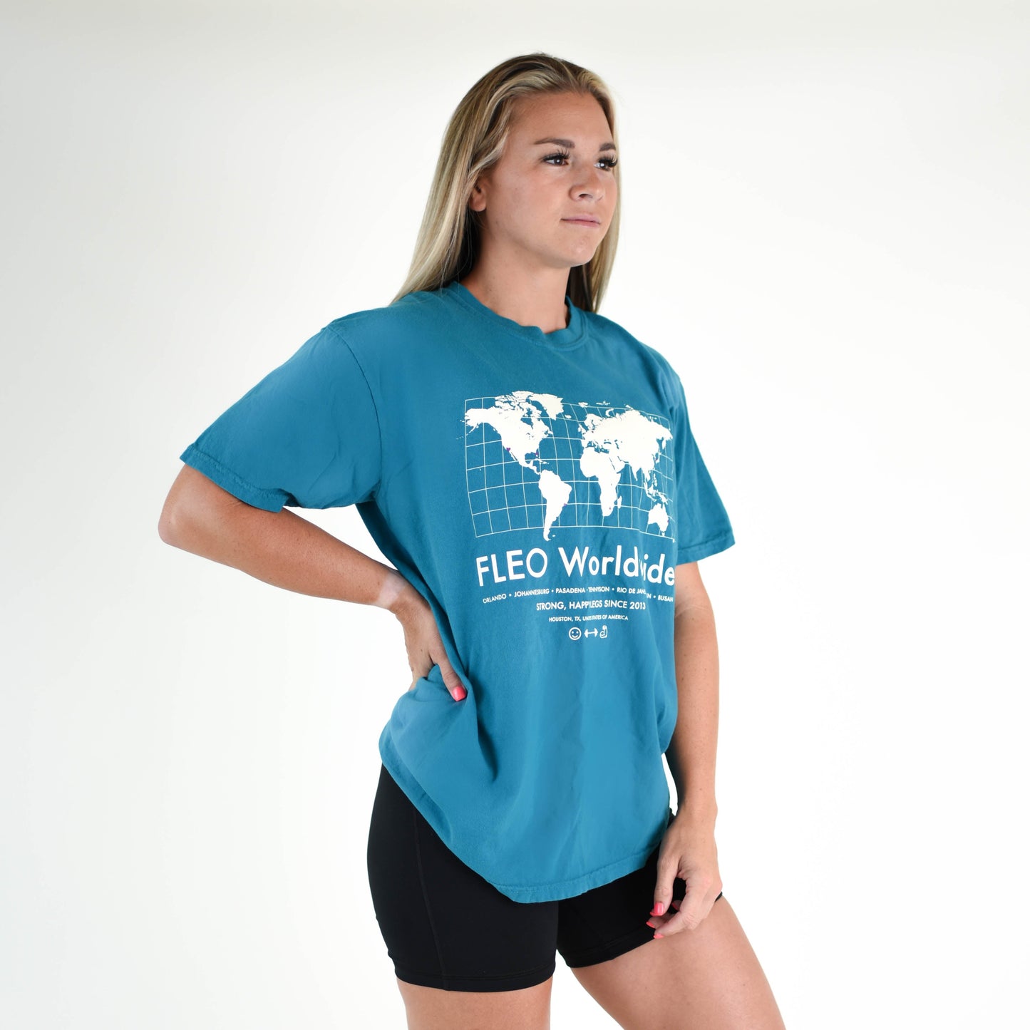 FLEO - FLEO Worldwide Tee - T - blue-2_392d236b-888d-466b-b12d-a7ae37c8ecac