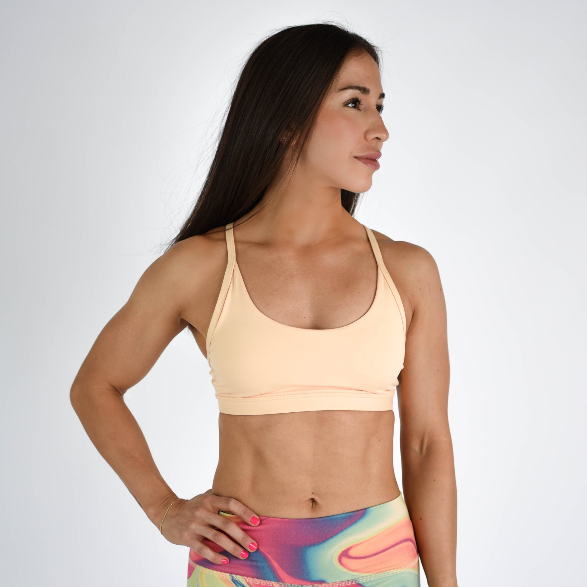 FLEO - Cami Sports Bra - Light Support - Sports Bra - buff-1