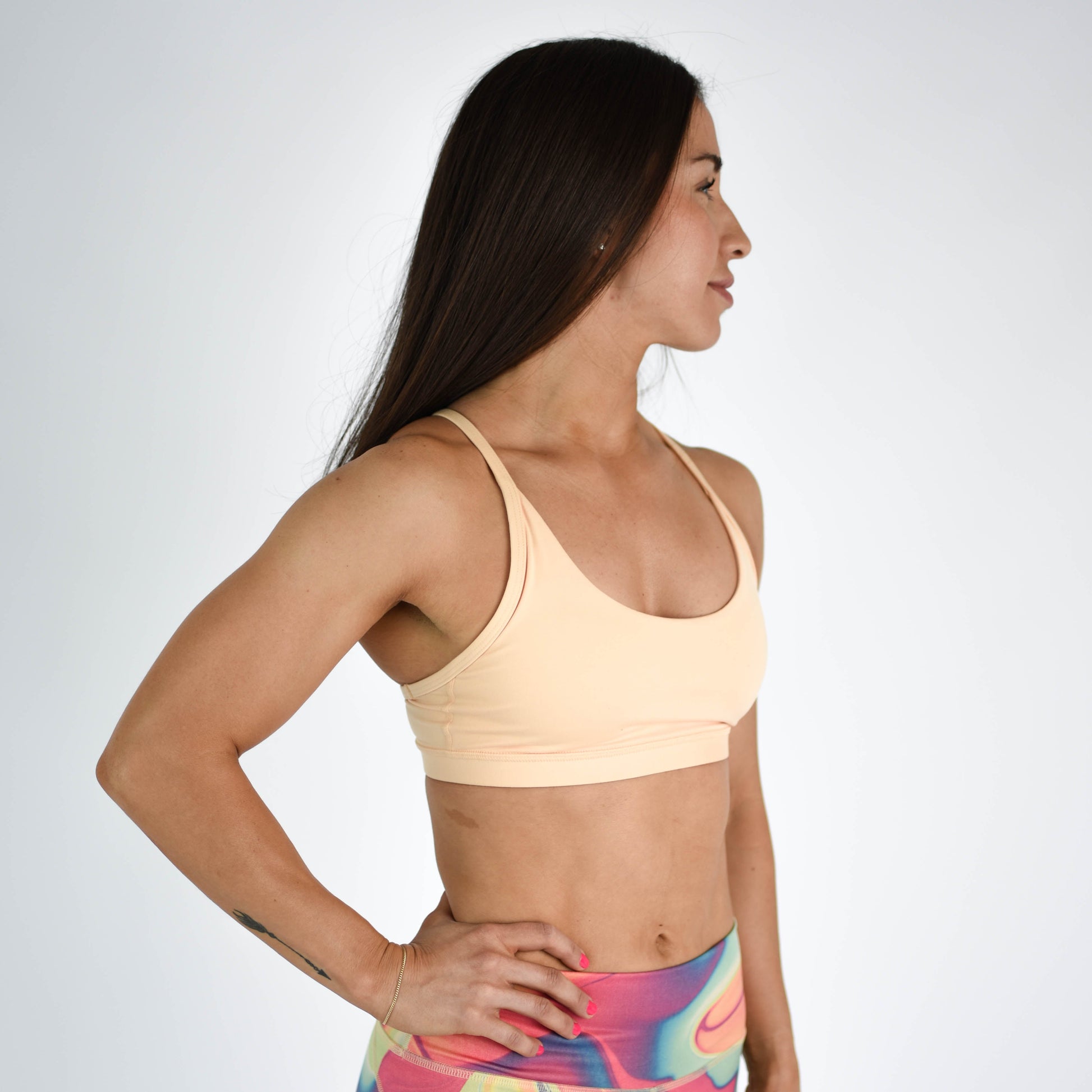 FLEO - Cami Sports Bra - Light Support - Sports Bra - buff-3