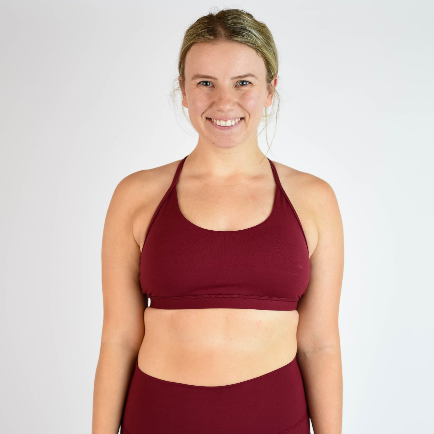 FLEO - Cami Sports Bra - Light Support - Sports Bra - cabernet-2