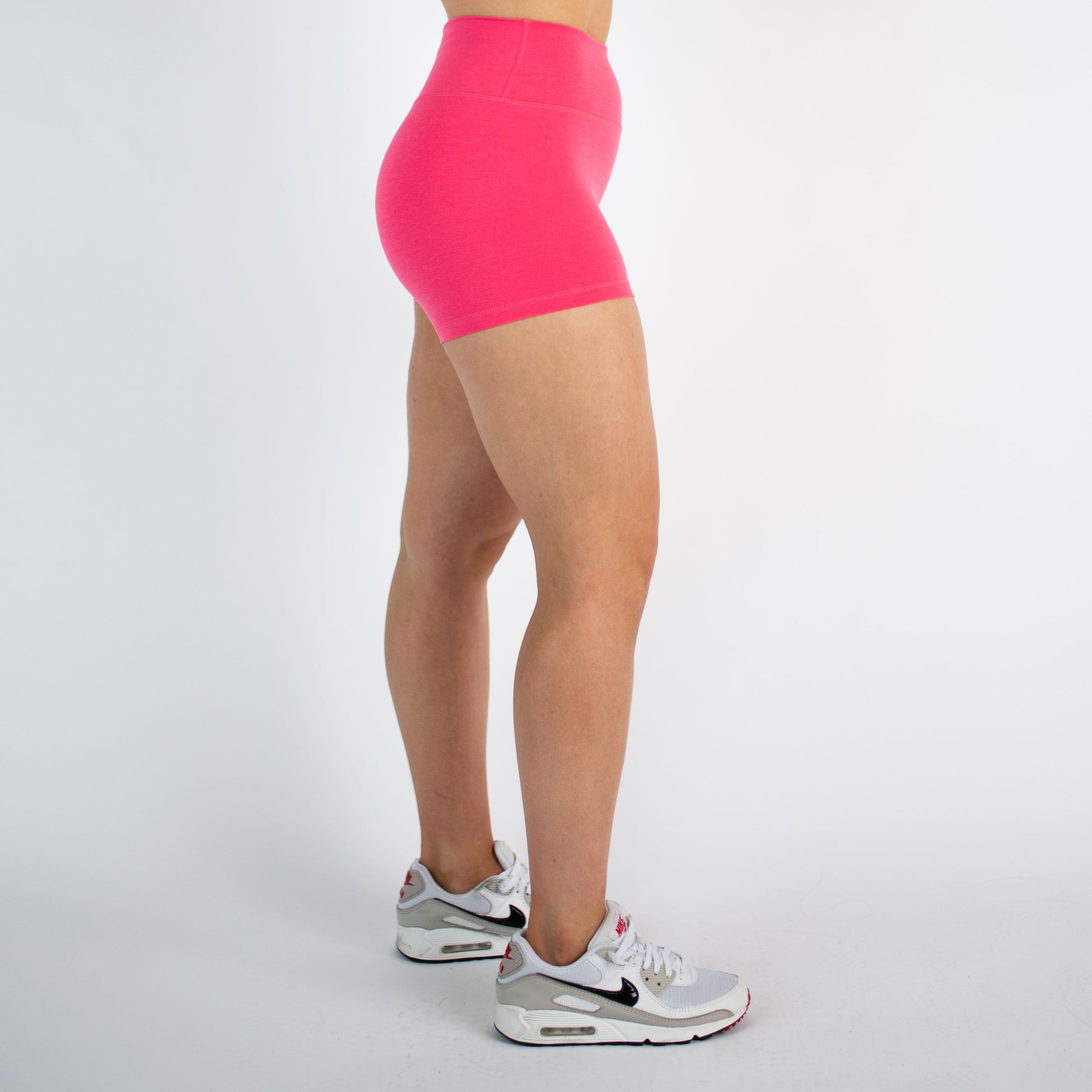 FLEO - Power Mid High Short 3.75" - Mid High Rise - Shorts - camellia-3_637f3e35-ca4e-4d19-aa08-b284698ff681