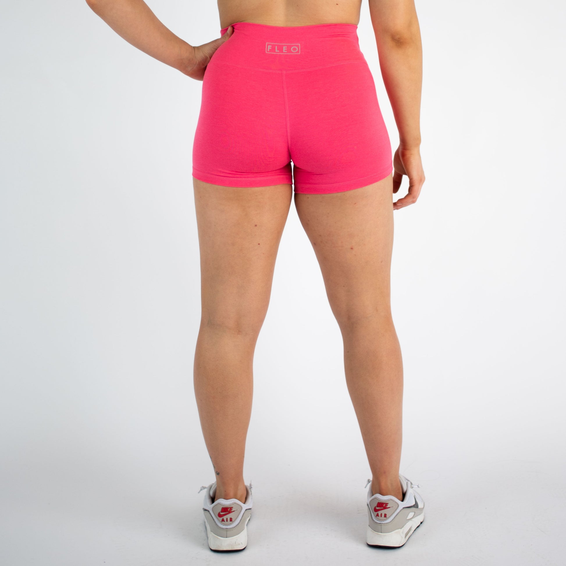 FLEO - Power Mid High Short 3.75" - Mid High Rise - Shorts - camellia-6_31a856e0-f1cf-4292-a083-eea3410ea484