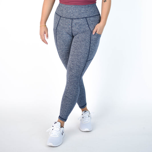 FLEO - Reverie Pocket Leggings 25" - High Rise - Leggings - carbon-1_35f8f450-a086-4a8f-899d-d2e4c6115f67