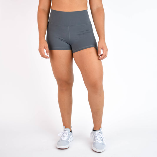 FLEO - True High Original Short 2.5" - Higher Rise - Shorts - castlerock-1_10f6f6f4-d8bd-457f-b492-17a95ca4e822