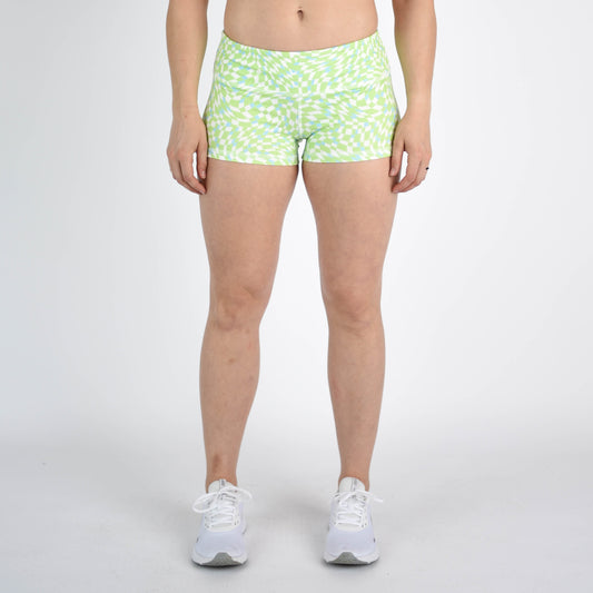 FLEO - Original Short 2.5" - Mid Rise - Shorts - checkswirl-1