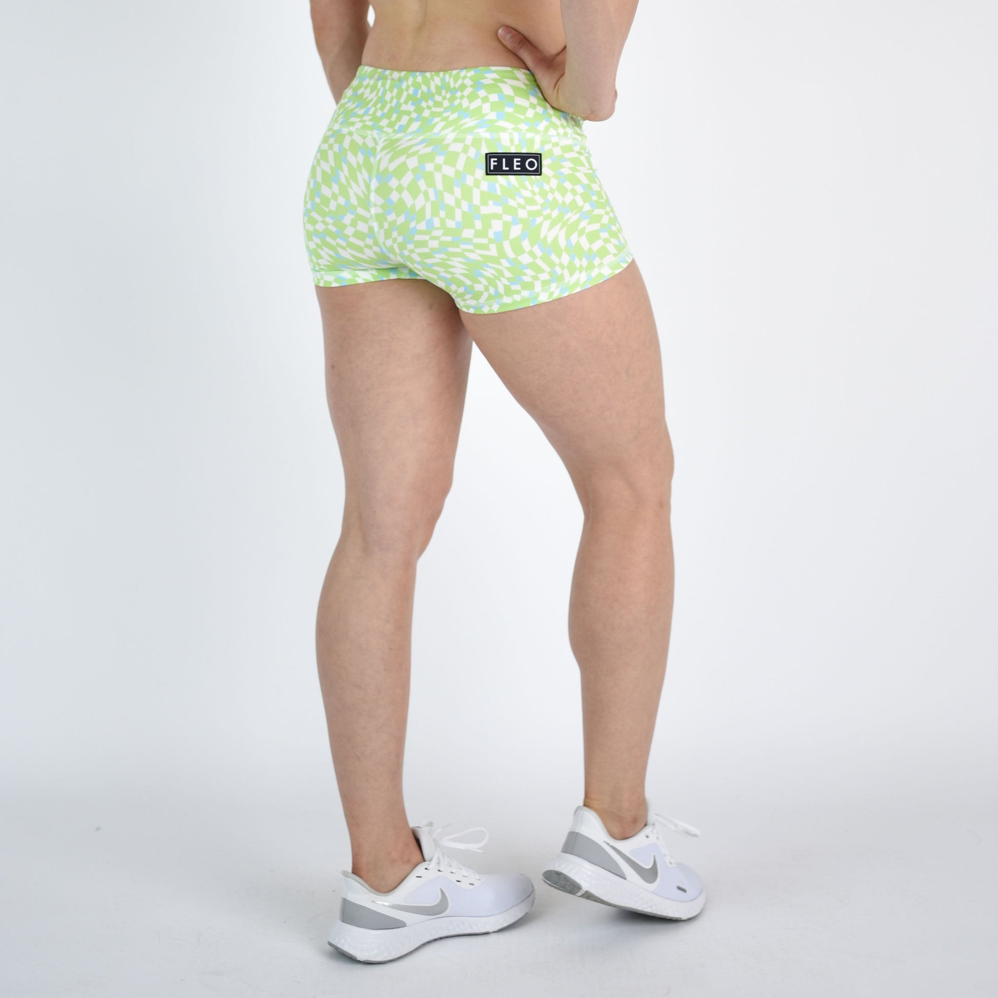 FLEO - Original Short 2.5" - Mid Rise - Shorts - checkswirl-4