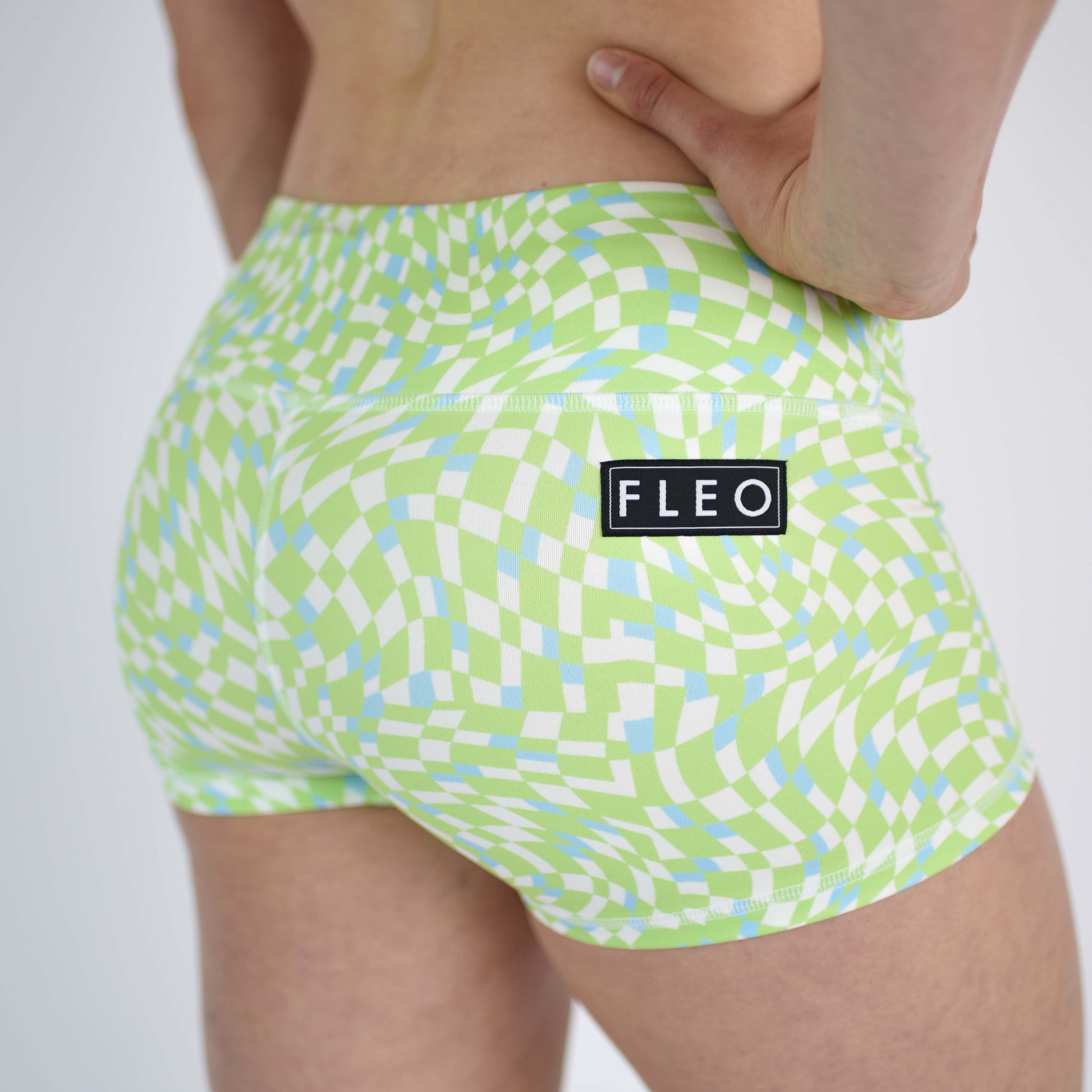 FLEO - Original Short 2.5" - Mid Rise - Shorts - checkswirl-5