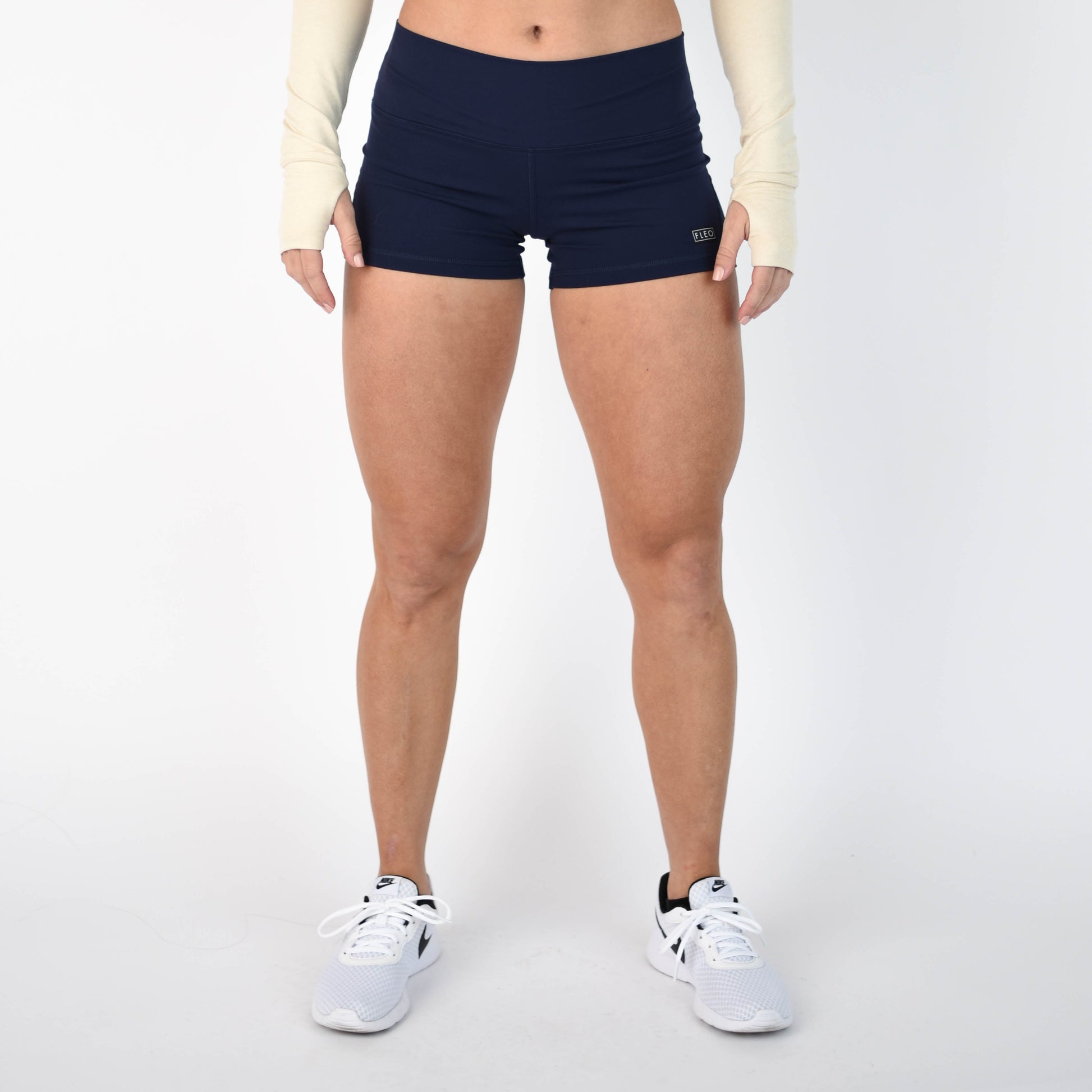 FLEO - Apex Contour Short 3.25" - Mid Rise - Shorts - classic-navy-1_41ef64ad-8f53-47e8-856b-95596c7faf31
