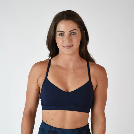 FLEO - Reinette Sports Bra - Medium Support - Sports Bra - classic-navy-3_f8dbc045-4424-4a29-8525-593b9c5615ac