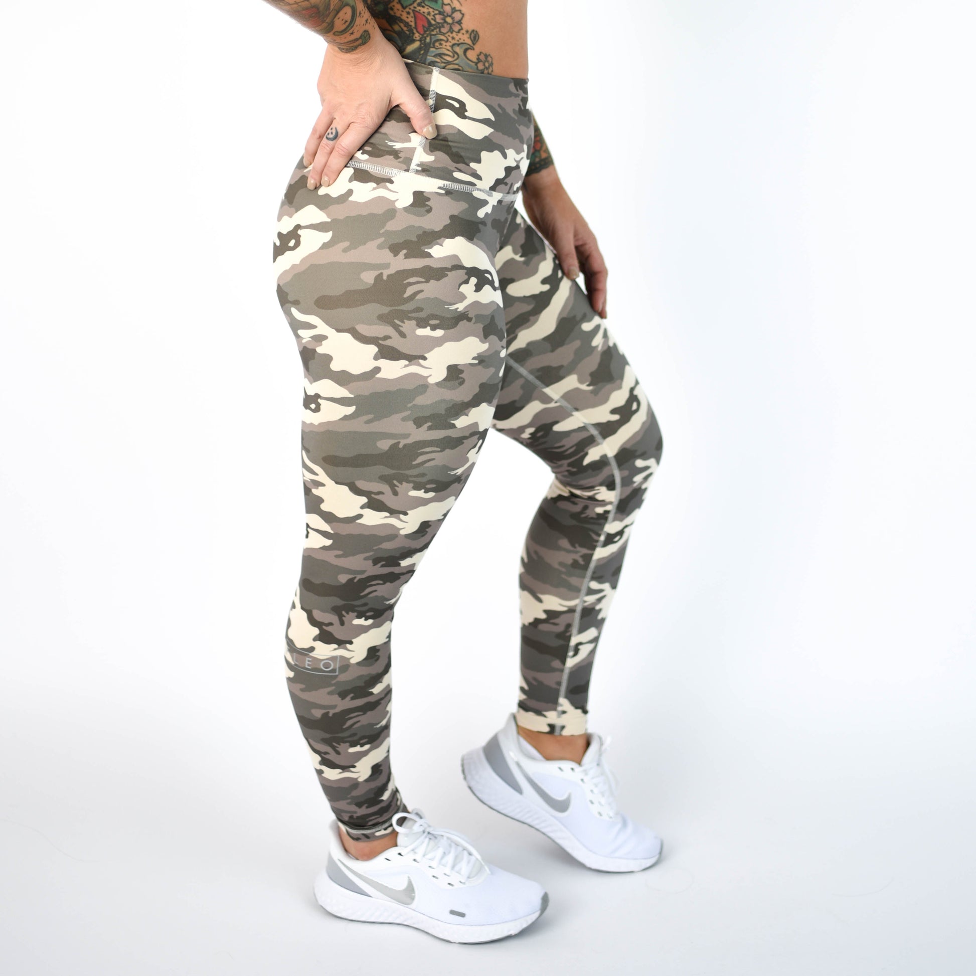 FLEO - El Toro Leggings 25" - High Rise - Leggings - cocoa-3
