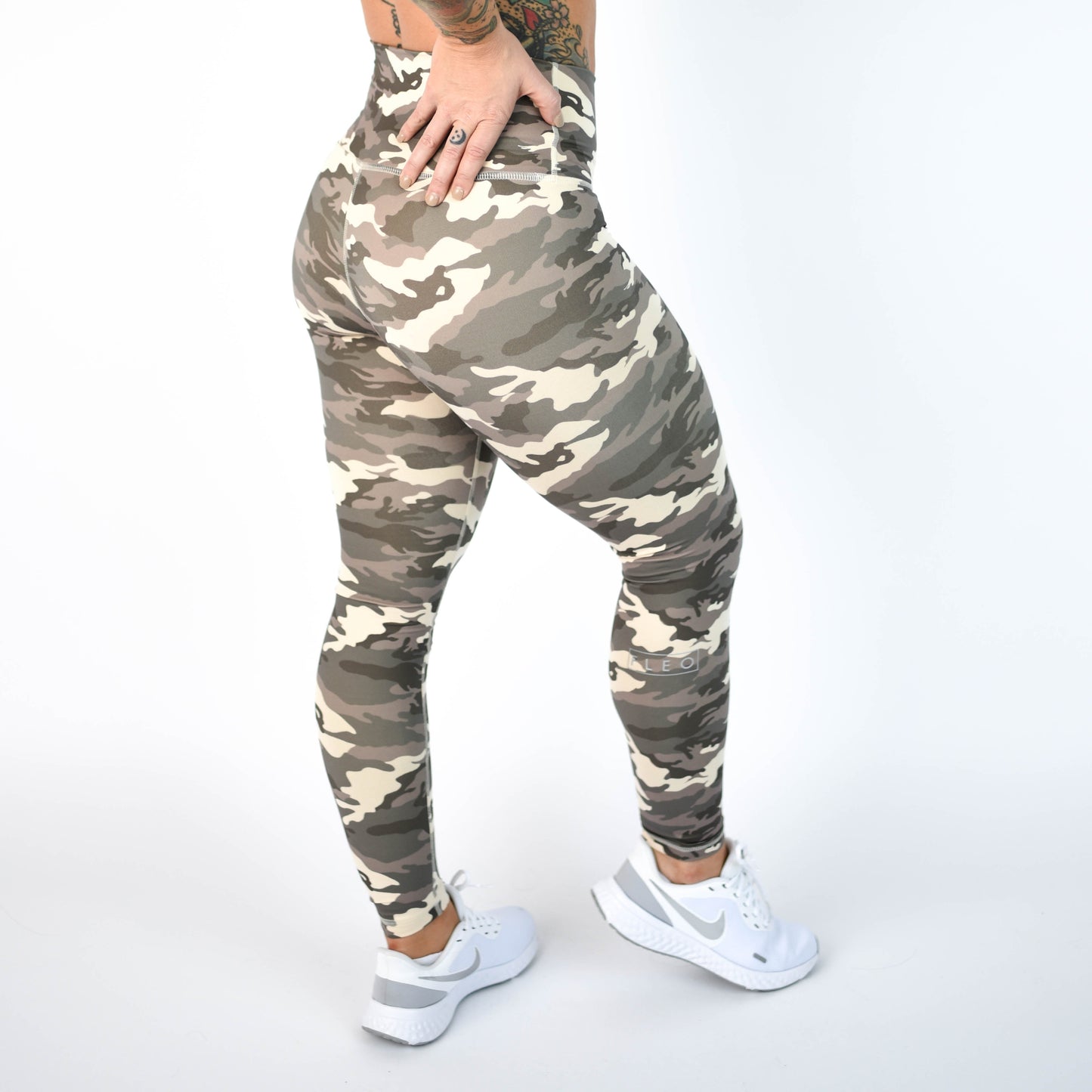 FLEO - El Toro Leggings 25" - High Rise - Leggings - cocoa-4