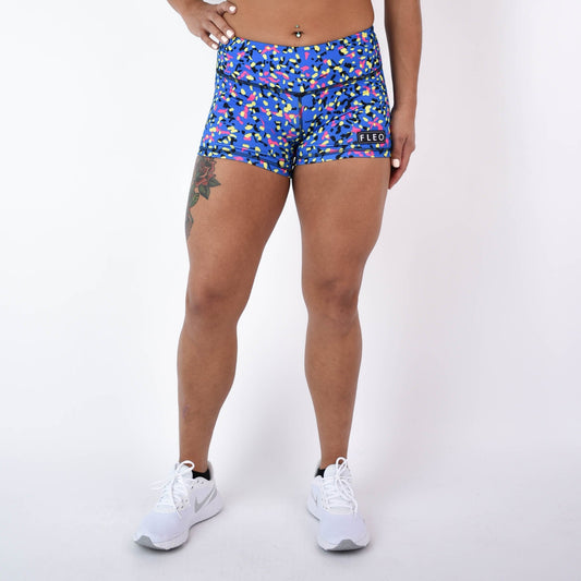 FLEO - 3.25 Short - Mid Rise - Sale - confetti-burst-1