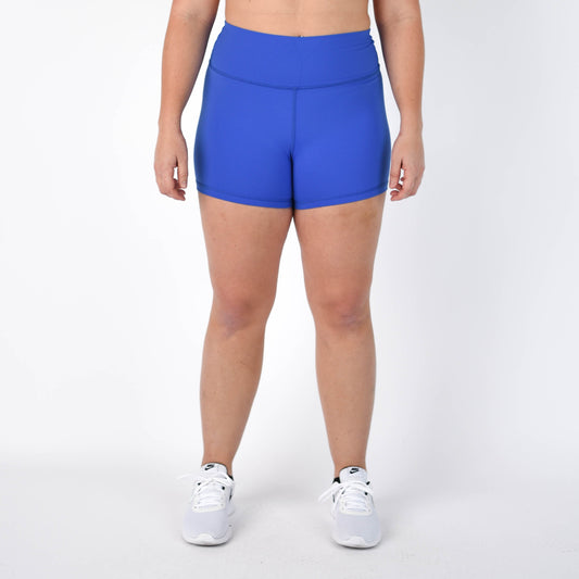FLEO - True High Short 4" - Higher Rise - Shorts - dazzlingblue-1