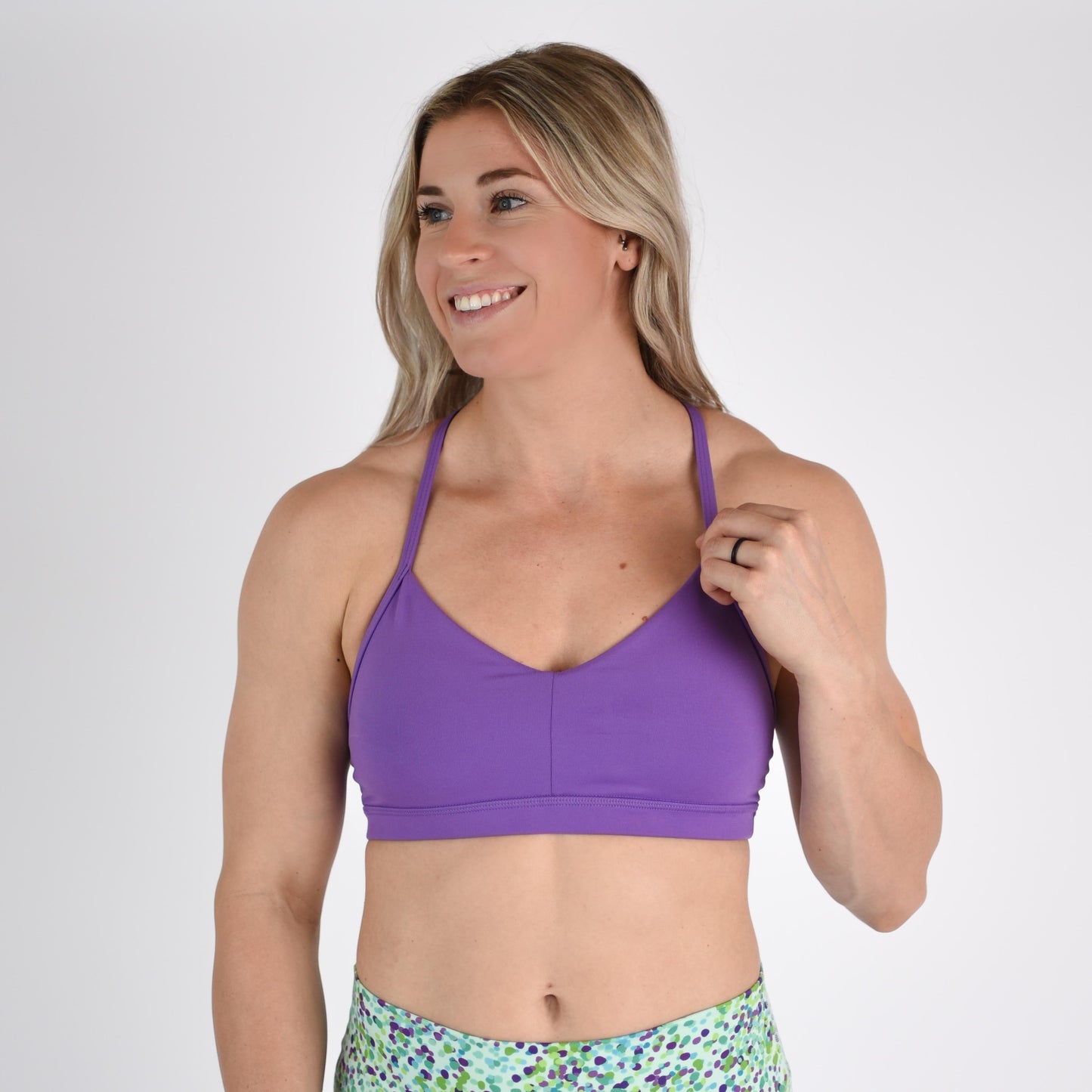 FLEO - Reinette Sports Bra - Medium Support - Sports Bra - deep-lav-1