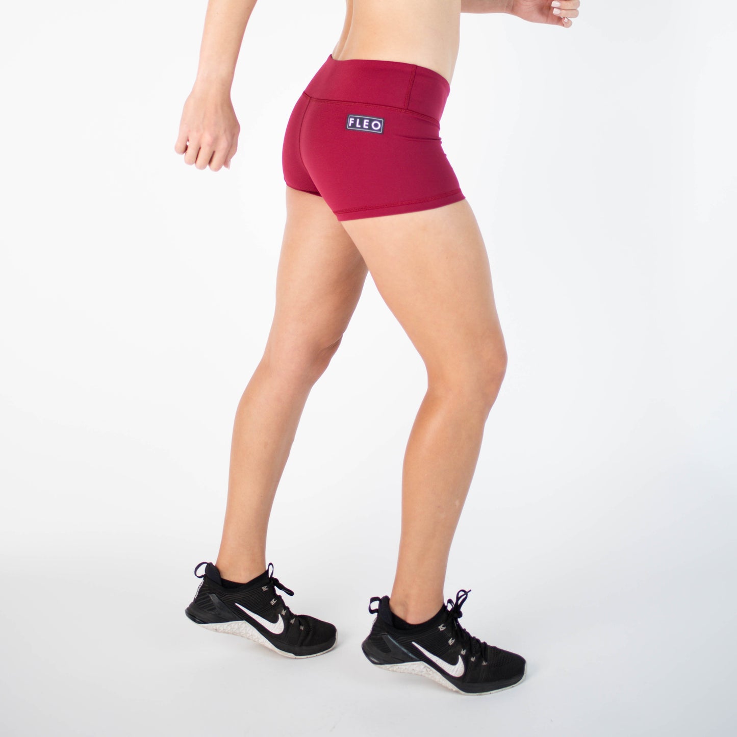 FLEO - Original Short 2.5" - Mid Rise - Shorts - deep-red-3