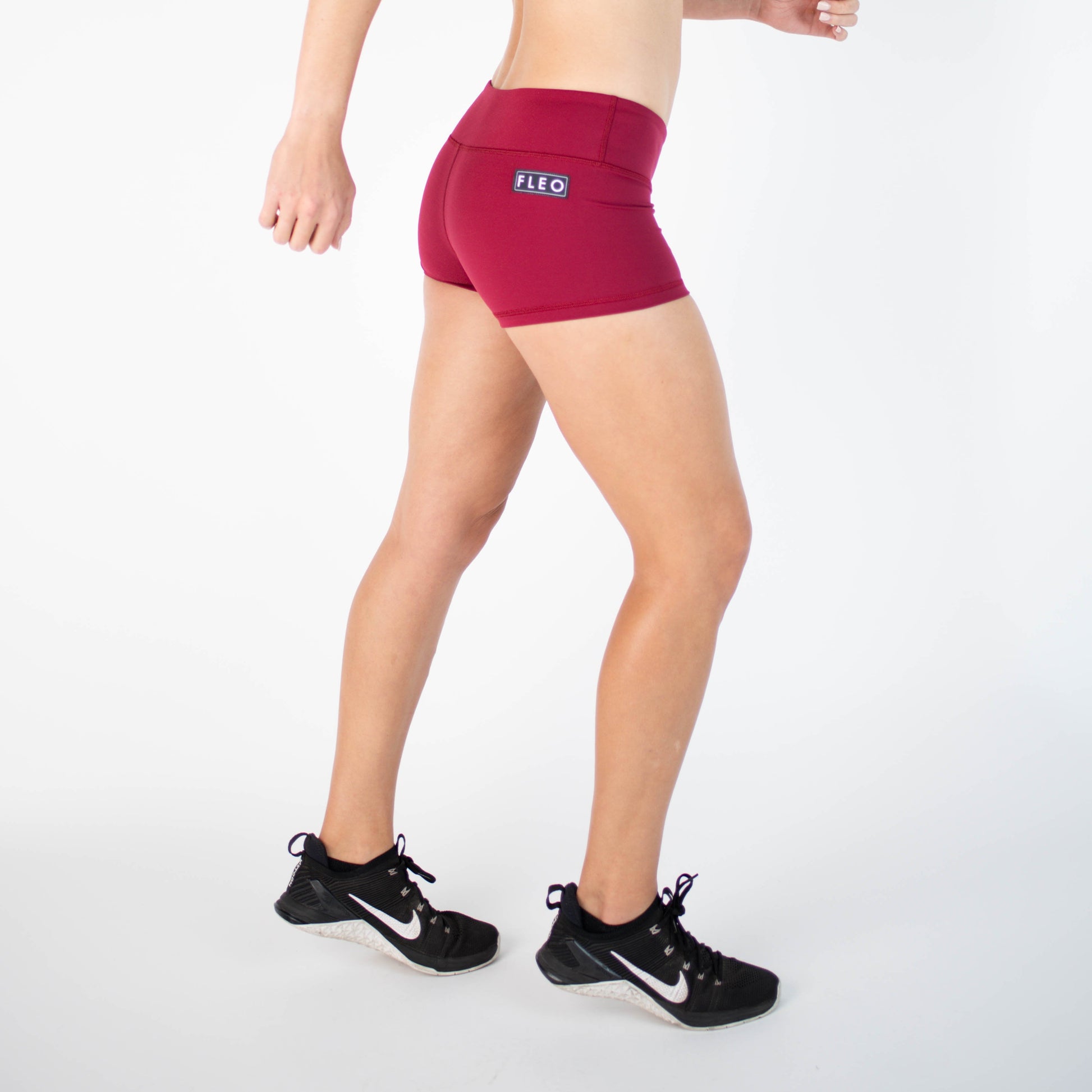 FLEO - Original Short 2.5" - Mid Rise - Shorts - deep-red-3
