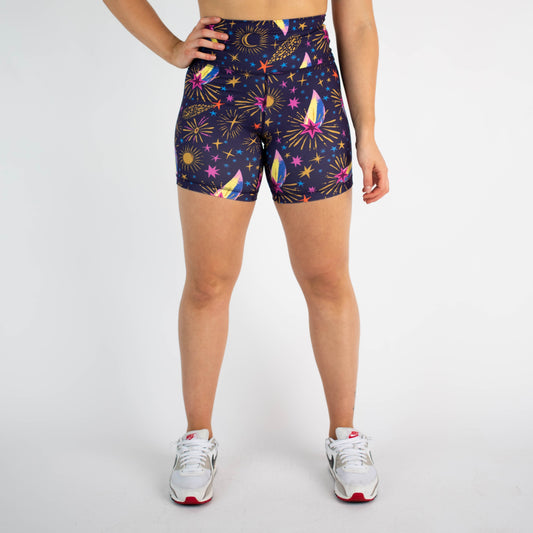 FLEO - Biker Short 6" - High Rise - Shorts - doffodil-1