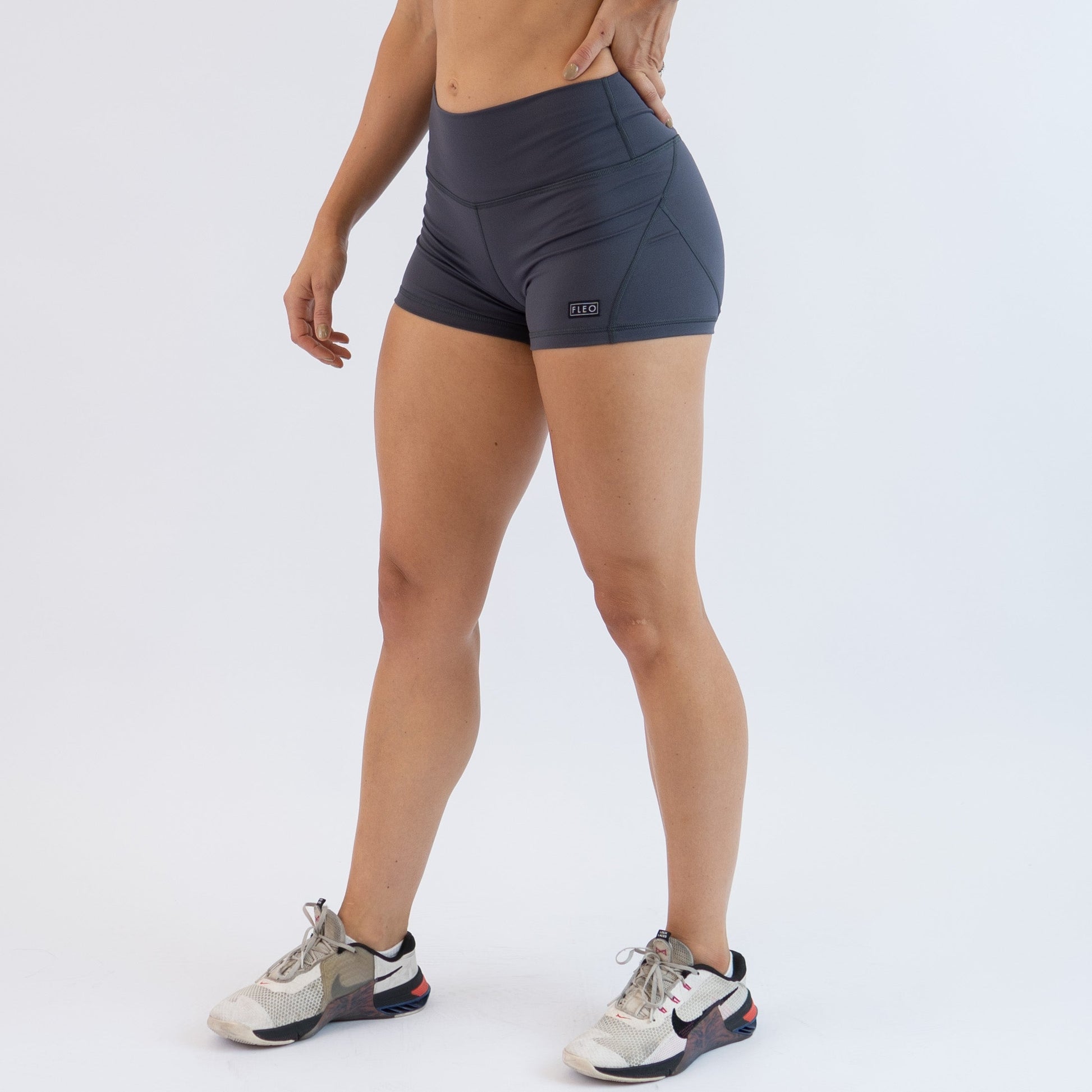 FLEO - Apex Contour Short 3.25" - Mid Rise - Shorts - ebonyapex-2