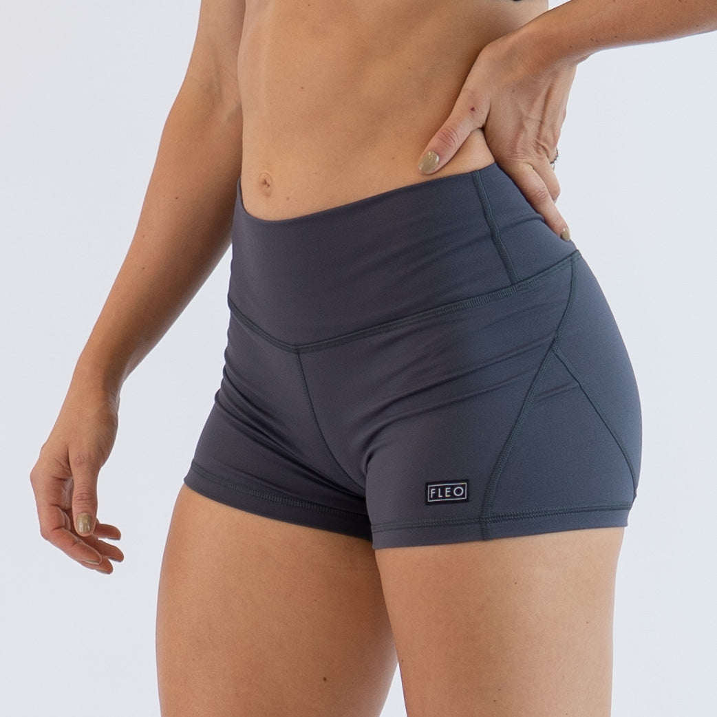 FLEO - Apex Contour Short 3.25" - Mid Rise - Shorts - ebonyapex-6