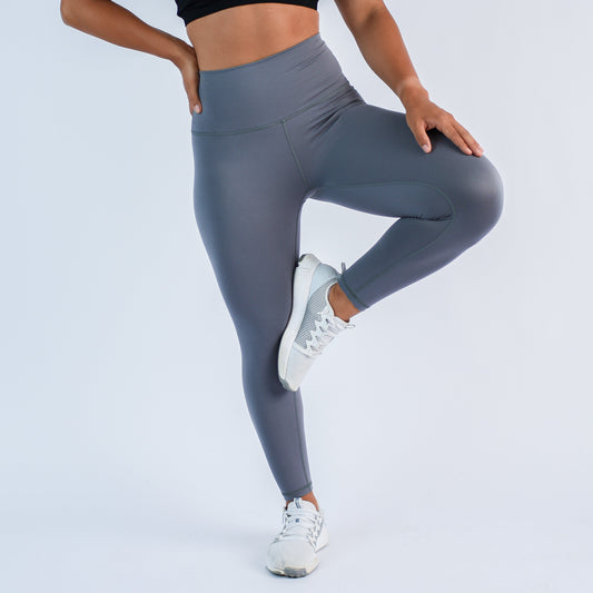 FLEO - El Toro Leggings 21" - High Rise - Leggings - eltoro21smokedpearl-1