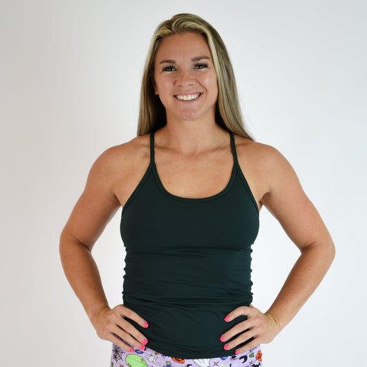 FLEO - Switch Up Full Tank - Fitted - Tank - forest-1_6061792f-36d6-4910-9688-63a6b172750d